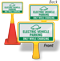 Electric Vehicle Parking ConeBoss Sign