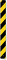 Yellow Black Reflective Post Panels
