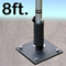 FlexPost Concrete Model 8 Ft Tall Sign Post
