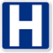 Hospital Symbol Sign