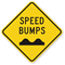 Speed Bumps Sign