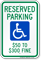 Missouri Reserved Accessible Parking Sign