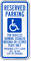 Arizona ADA Handicapped Reserved Parking Sign