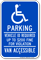 Minnesota Accessible Parking, Vehicle ID Required Sign