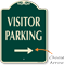 Visitor Parking Arrow SignatureSign
